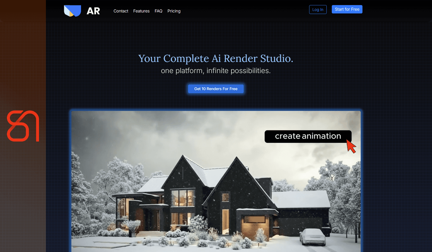 تصویر پروژه AutoRender AI — پلتفرم هوشمند رندرینگ و تصویرسازی معماری